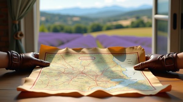 Comment bien vous orienter avec une carte du Vaucluse
